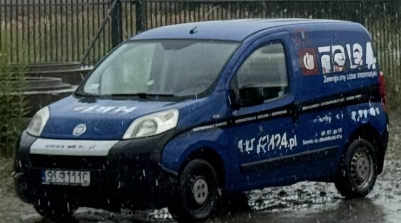 Niebieski Używany 2008 Fiat Fiorino Van | 2199 zł - Obraz 1/2