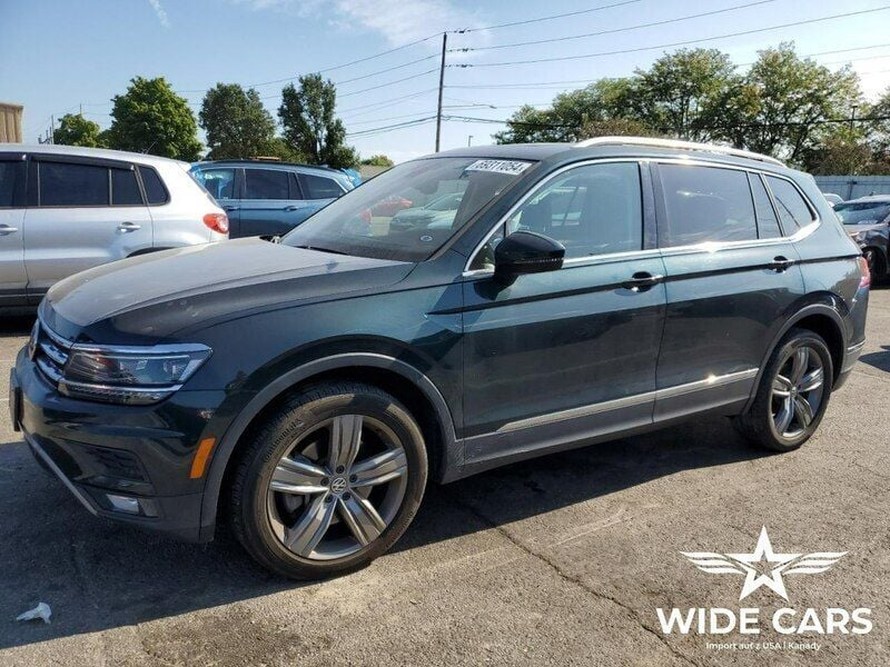 Niebieski Używany 2019 VW Tiguan SEL Premium SUV | 55 700 zł - Obraz 1/4