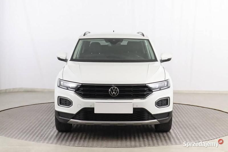 Biały Używany 2021 VW T-Roc SUV | 82 999 zł - Obraz 1/4