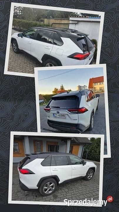 Biały Używany 2020 Toyota RAV4 Hybrid Comfort SUV | 111 900 zł (Dobra cena) - Obraz 1/4