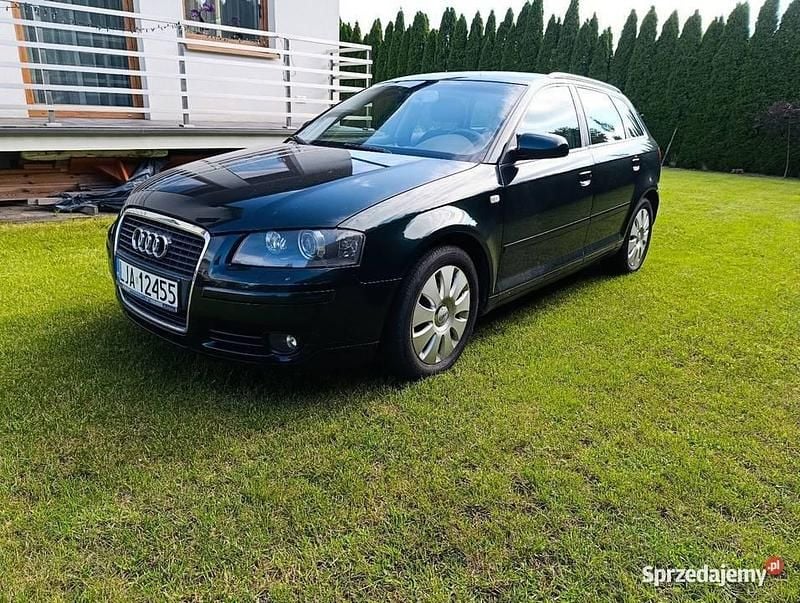 Zielony Używany 2008 Audi A3 Sportback Hatchback | 16 000 zł (Dobra cena) - Obraz 1/4