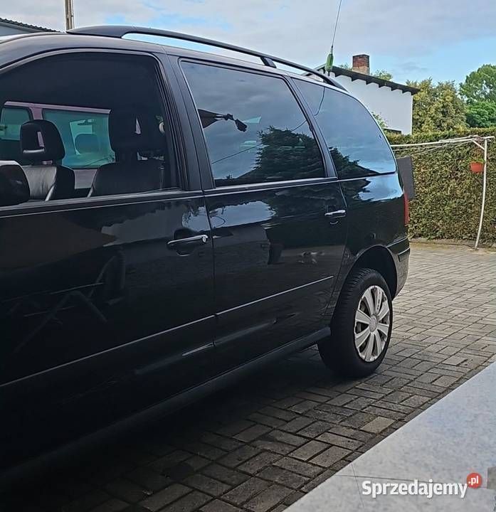 Czarny Używany 2009 Seat Alhambra Minivan | 4700 zł - Obraz 1/4