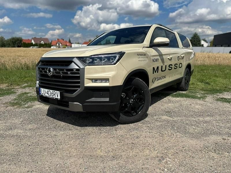 Beżowy (metalik) Używany 2023 Ssangyong Musso Pickup | 214 990 zł - Obraz 1/4