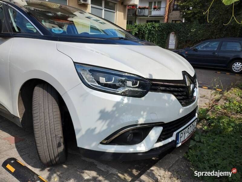 Biały Używany 2018 Renault Grand Scénic IV Minivan | 64 999 zł (Uczciwa cena) - Obraz 1/4