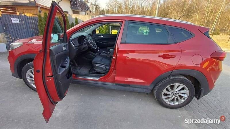 Czerwony Używany 2017 Hyundai Tucson SUV | 67 500 zł (Dobra cena) - Obraz 1/4