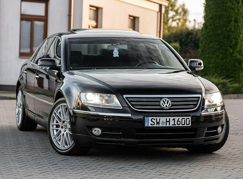 Używany VW Phaeton 235 KM (172 kW) 2007 Czarny Sedan/Limuzyna