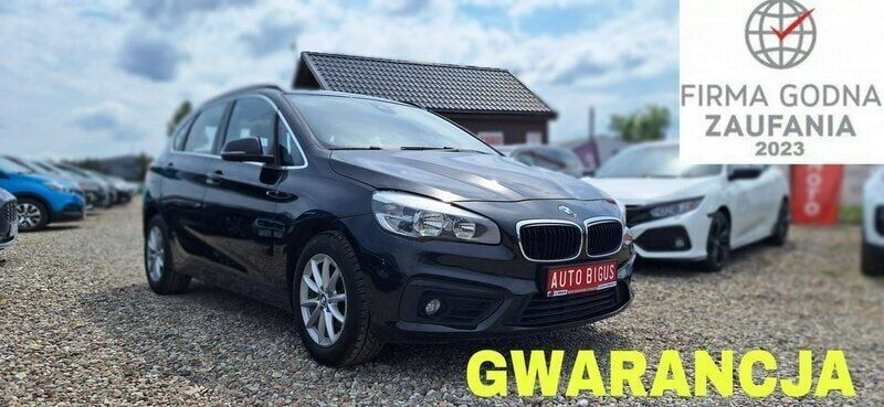 Czarny (metalik) Używany 2015 BMW 216 Sedan/Limuzyna | 45 900 zł - Obraz 1/4