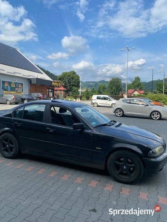 Czarny Używany 2000 BMW 316 Sedan/Limuzyna | 5500 zł - Obraz 1/4