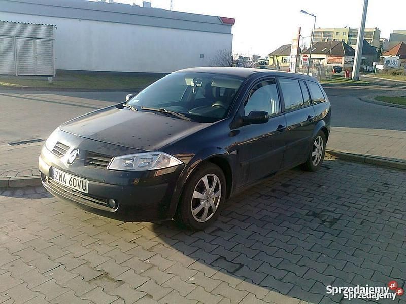 Czarny Używany 2005 Renault Mégane GrandTour Kombi | 4600 zł - Obraz 1/4