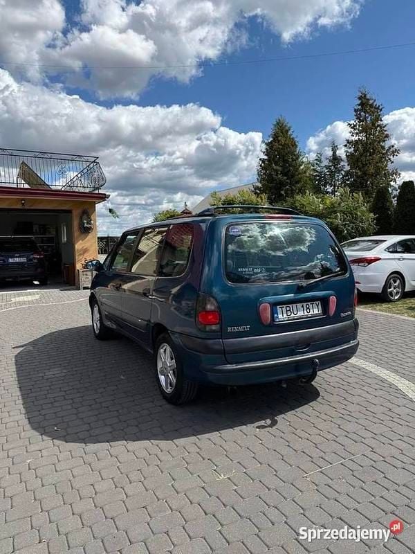 Używany Renault Espace 98 KM (72 kW) 2001 Niebieski Minivan