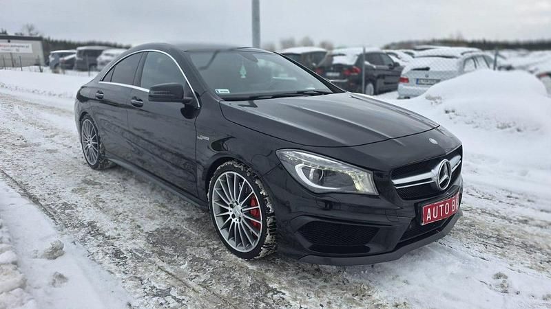 Używany Mercedes CLA45 AMG AMG 360 KM (264 kW) 2015 Czarny Sedan/Limuzyna