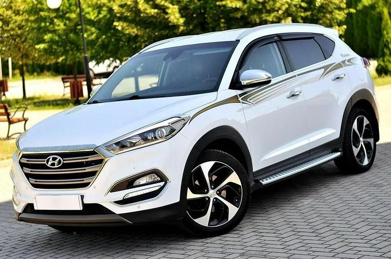Biały Używany 2015 Hyundai Tucson SUV | 56 900 zł (Uczciwa cena) - Obraz 1/4