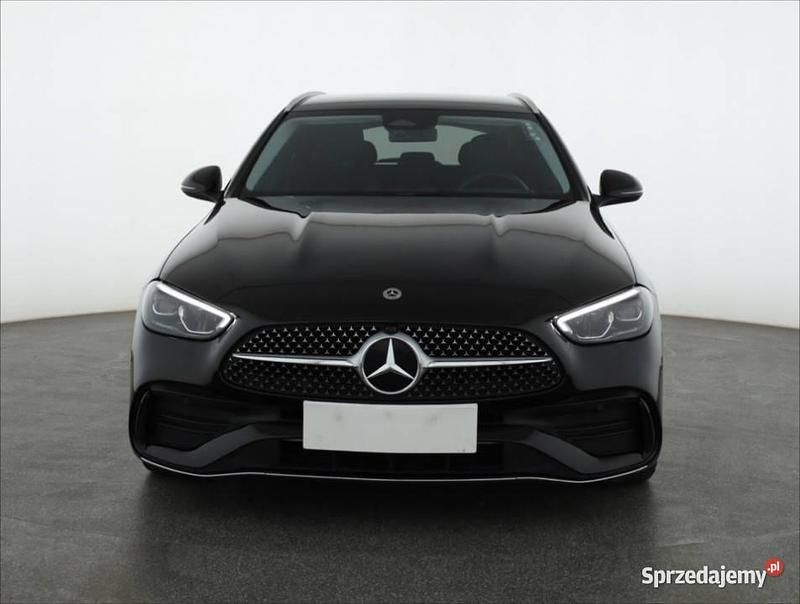 Czarny Używany 2022 Mercedes C200 Kombi | 153 999 zł (Uczciwa cena) - Obraz 1/4