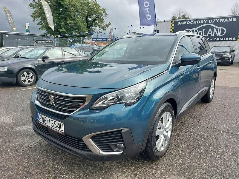Zielony Używany 2018 Peugeot 5008 Minivan | 49 999 zł (Super Cena) - Obraz 1/4