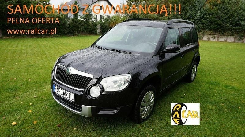 Czarny Używany 2010 Skoda Yeti SUV | 24 999 zł (Drogi) - Obraz 1/4