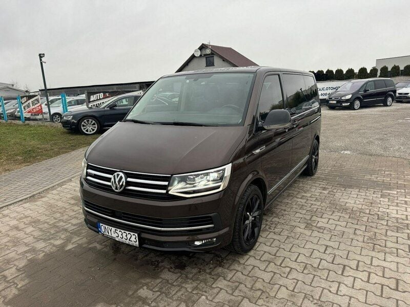 Brązowy Używany 2018 VW Multivan Minivan | 159 999 zł (Dość drogi) - Obraz 1/4