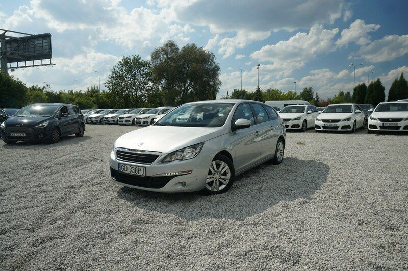 Srebrny Używany 2017 Peugeot 308 Active Kombi | 28 000 zł (Super Cena) - Obraz 1/4