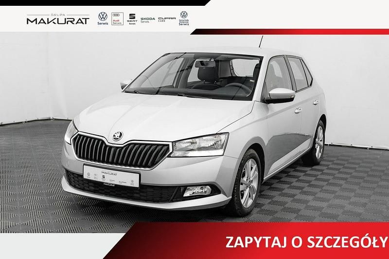 Srebrny Używany 2021 Skoda Fabia Ambition Hatchback | 44 850 zł (Uczciwa cena) - Obraz 1/4
