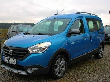 Niebieski Używany 2015 Dacia Dokker Stepway Van | 32 800 zł (Uczciwa cena) - Obraz 1/4