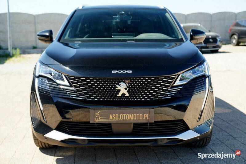 Biały Używany 2022 Peugeot 5008 GT Minivan | 126 700 zł (Drogi) - Obraz 1/4