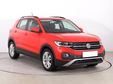 Czerwony Używany 2019 VW T-Cross SUV | 63 999 zł (Uczciwa cena) - Obraz 1/4