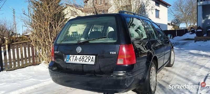 Używany VW Golf IV 101 KM (74 kW) 2002 Czarny Kombi
