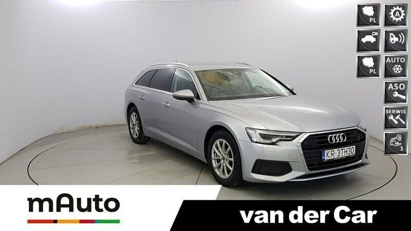Srebrny Używany 2020 Audi A6 Business Kombi | 134 900 zł (Drogi) - Obraz 1/4