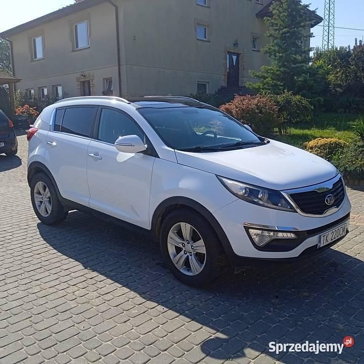 Biały Używany 2013 Kia Sportage SUV | 45 500 zł (Uczciwa cena) - Obraz 1/4