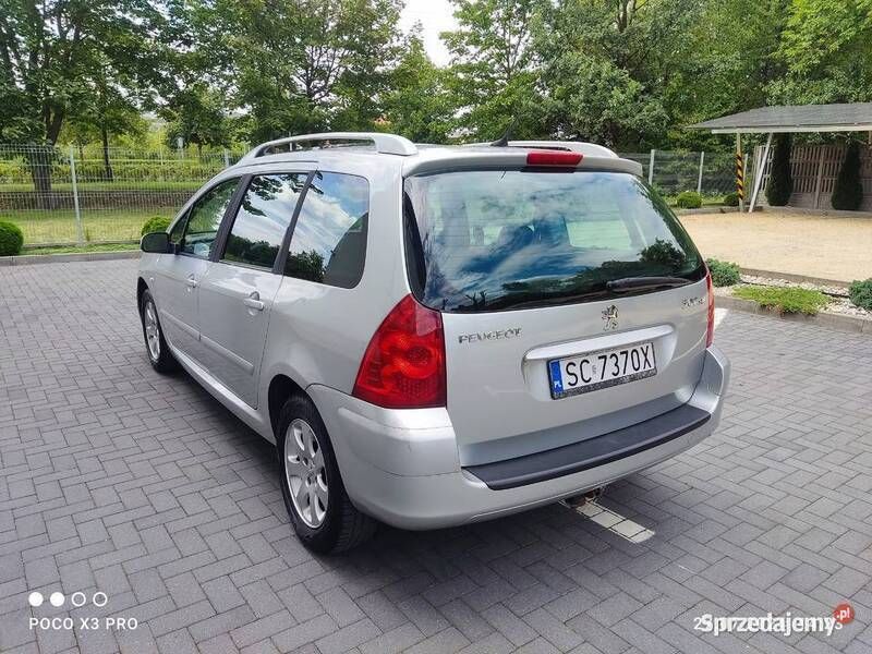 Srebrny (metalik) Używany 2006 Peugeot 307 Kombi | 8900 zł (Dość drogi) - Obraz 1/4