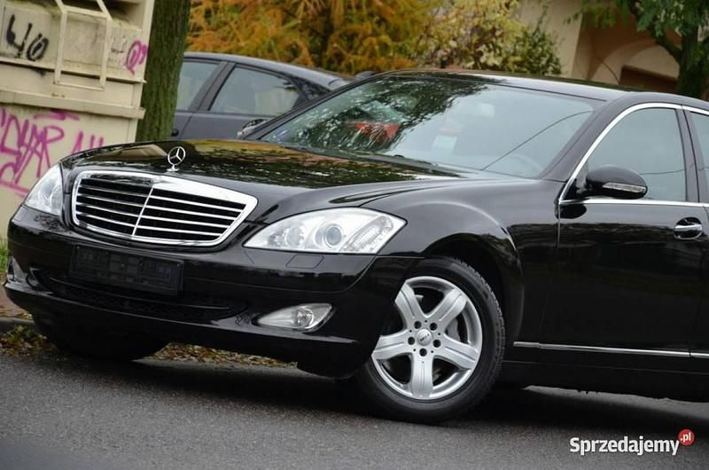 Używany Mercedes S320 235 KM (172 kW) 2008 Czarny Sedan/Limuzyna
