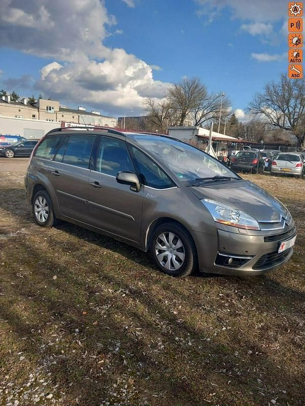 Złoty (metalik, perła) Używany 2008 Citroën C4 Picasso Minivan | 10 900 zł (Uczciwa cena) - Obraz 1/4