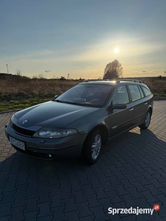 Szary Używany 2003 Renault Laguna II Kombi | 5500 zł (Uczciwa cena) - Obraz 1/4