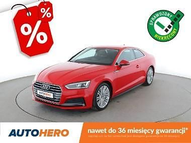 Czerwony (metalik) Używany 2019 Audi A5 Coupe | 86 500 zł (Super Cena) - Obraz 1/3
