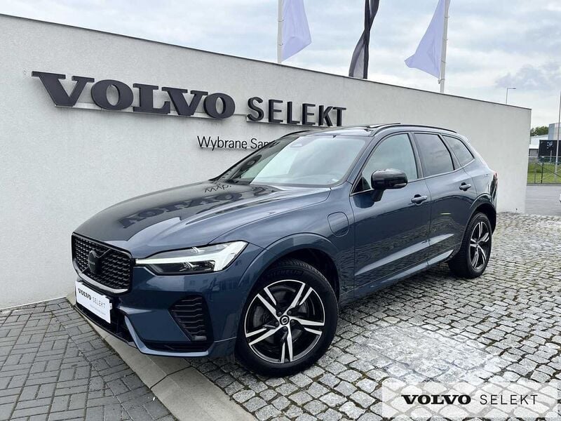 Niebieski Używany 2022 Volvo XC60 SUV | 213 900 zł (Dość drogi) - Obraz 1/3