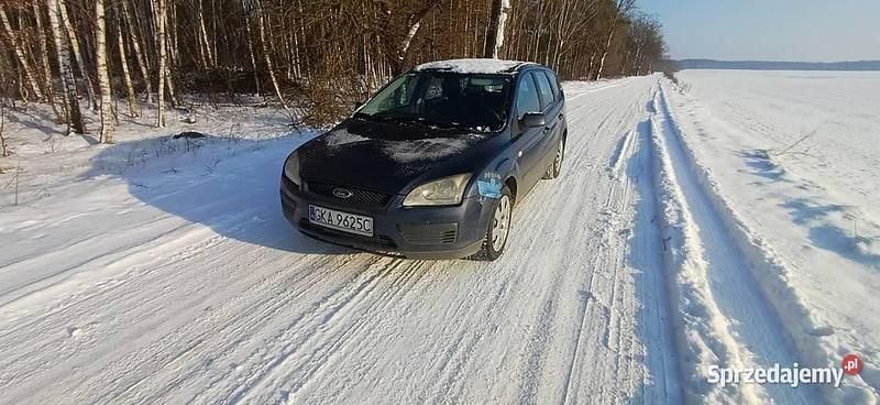 Grafitowy Używany 2007 Ford Focus Kombi | 1400 zł (Super Cena) - Obraz 1/4
