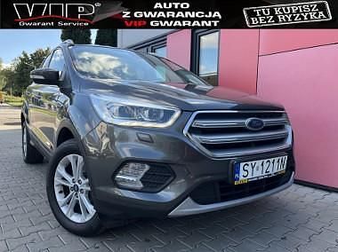 Szary Używany 2017 Ford Kuga SUV | 62 900 zł (Uczciwa cena) - Obraz 1/4