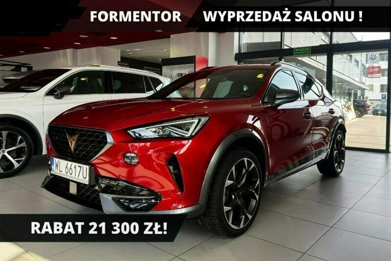 Czerwony (metalik) Używany 2023 Cupra Formentor SUV | 154 900 zł (Uczciwa cena) - Obraz 1/4