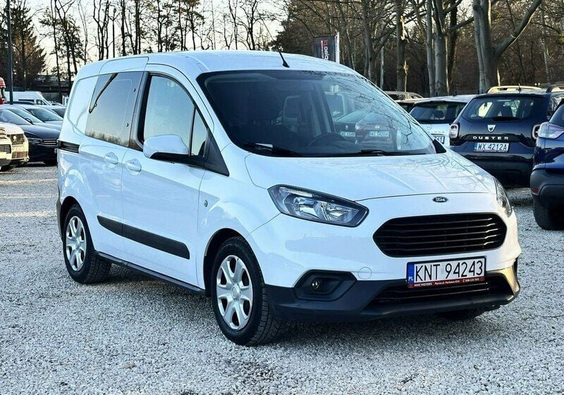Biały (metalik) Używany 2019 Ford Transit Kombi | 46 800 zł (Drogi) - Obraz 1/4