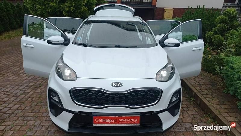 Biały Używany 2020 Kia Sportage SUV | 64 900 zł (Uczciwa cena) - Obraz 1/4