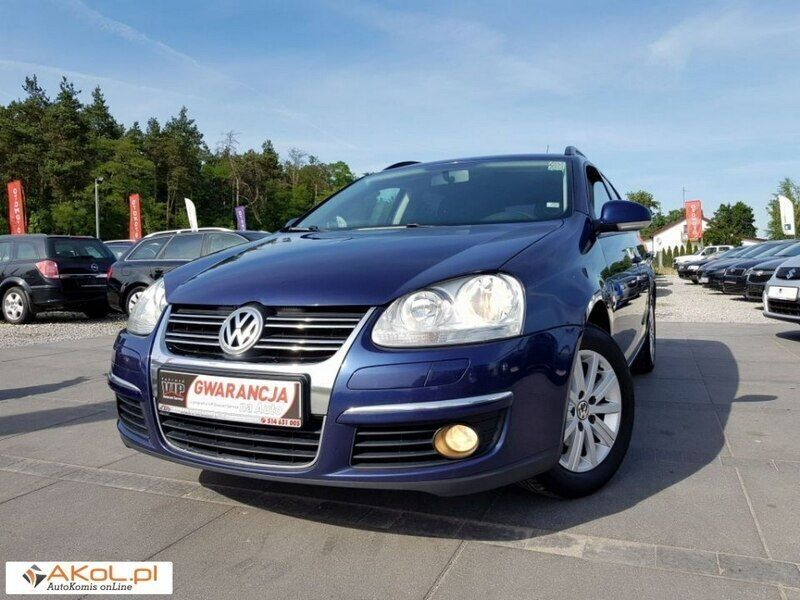 Niebieski (metalik, perła) Używany 2008 VW Golf VI Sedan/Limuzyna | 19 900 zł (Uczciwa cena) - Obraz 1/1