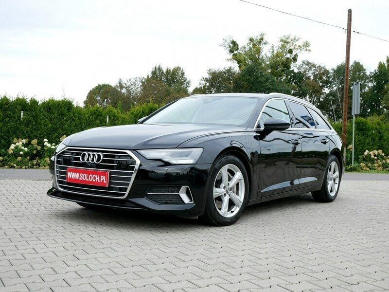 Czarny Używany 2018 Audi A6 Comfort Kombi | 153 900 zł - Obraz 1/4