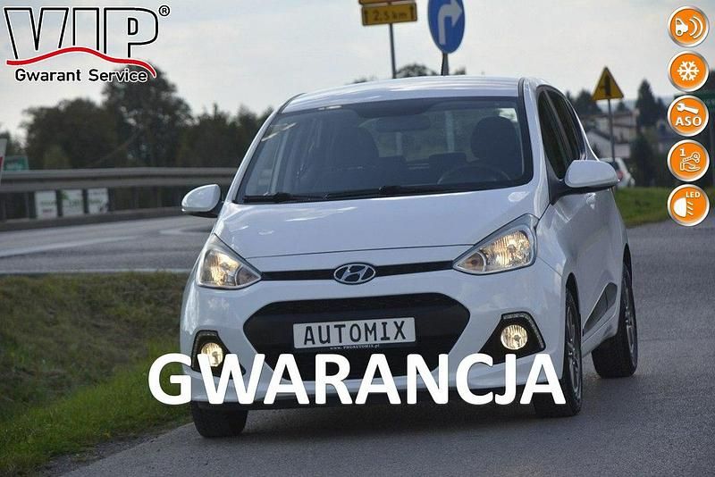 Biały Używany 2015 Hyundai i10 Hatchback | 28 300 zł (Uczciwa cena) - Obraz 1/4