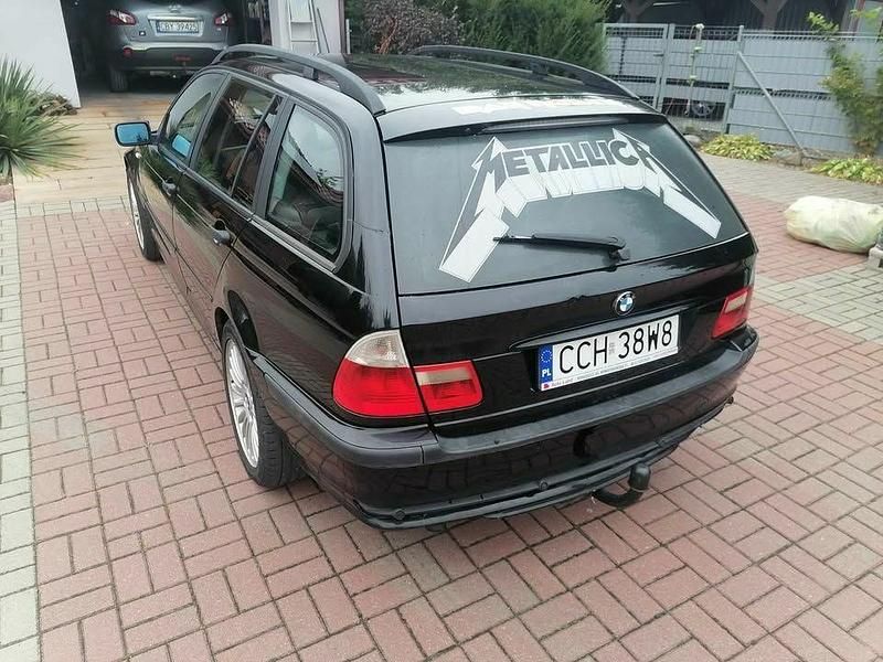 Czarny Używany 2002 BMW 2002 Sedan/Limuzyna | 6500 zł - Obraz 1/4