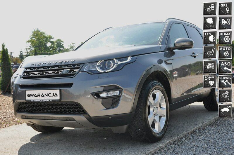 Grafitowy (metalik, perła) Używany 2019 Land Rover Discovery Sport SUV | 71 800 zł (Super Cena) - Obraz 1/4