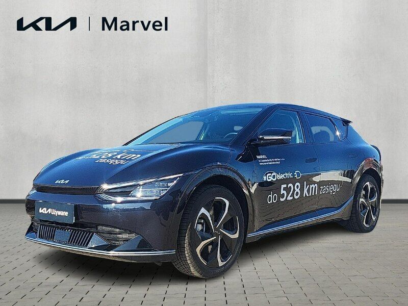 Niebieski ciemny (metalik) Używany 2023 Kia EV6 2 SUV | 178 900 zł - Obraz 1/4