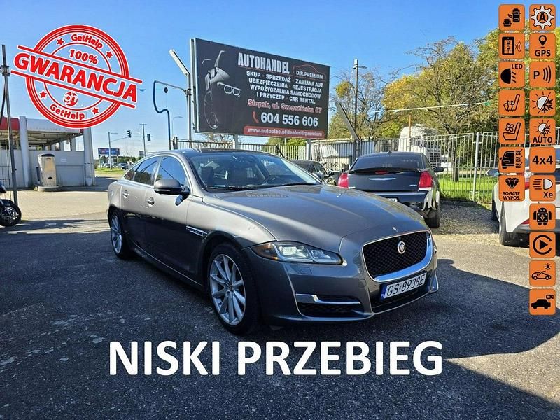 Szary Używany 2019 Jaguar XJ Sedan/Limuzyna | 105 990 zł - Obraz 1/4