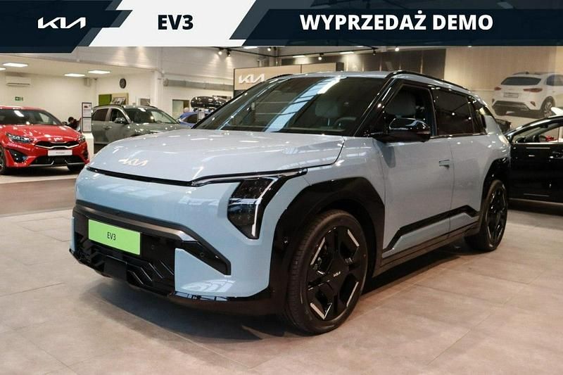 Niebieski (metalik) Używany 2024 Kia EV3 SUV | 179 900 zł - Obraz 1/4