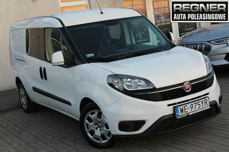 Biały Używany 2020 Fiat Doblò Minivan | 46 900 zł (Dobra cena) - Obraz 1/4