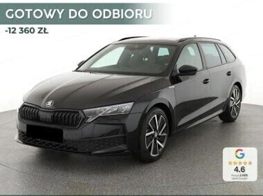 Czarny Używany 2024 Skoda Octavia SportLine Kombi | 162 610 zł (Drogi) - Obraz 1/4