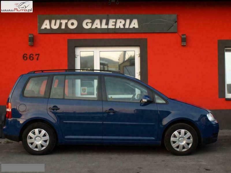 Używany VW Touran 105 KM (77 kW) 2005 Niebieski Minivan
